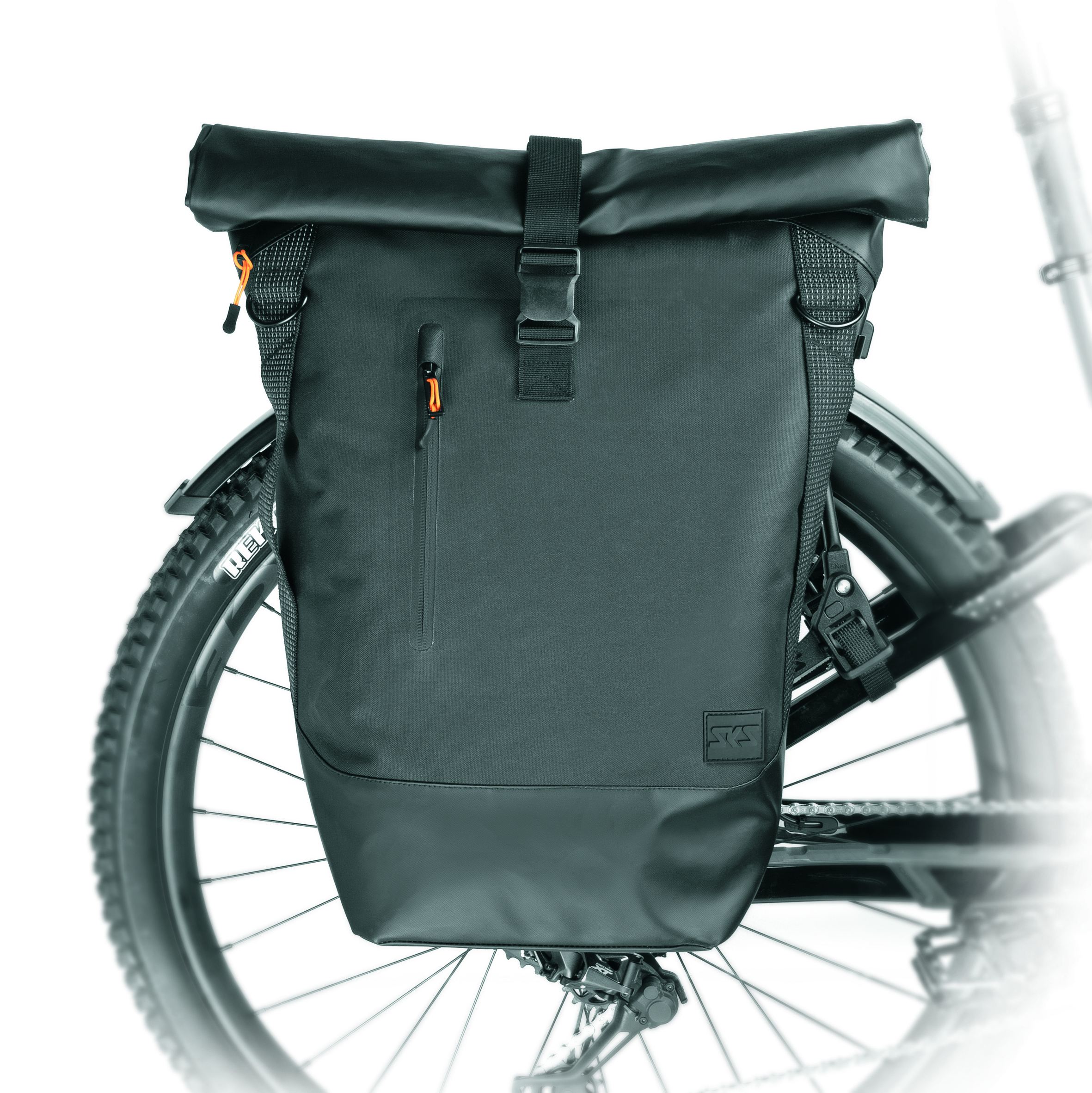 INFINITY URBAN SIDE BAG van SKS is de sidekick van je bagagedrager