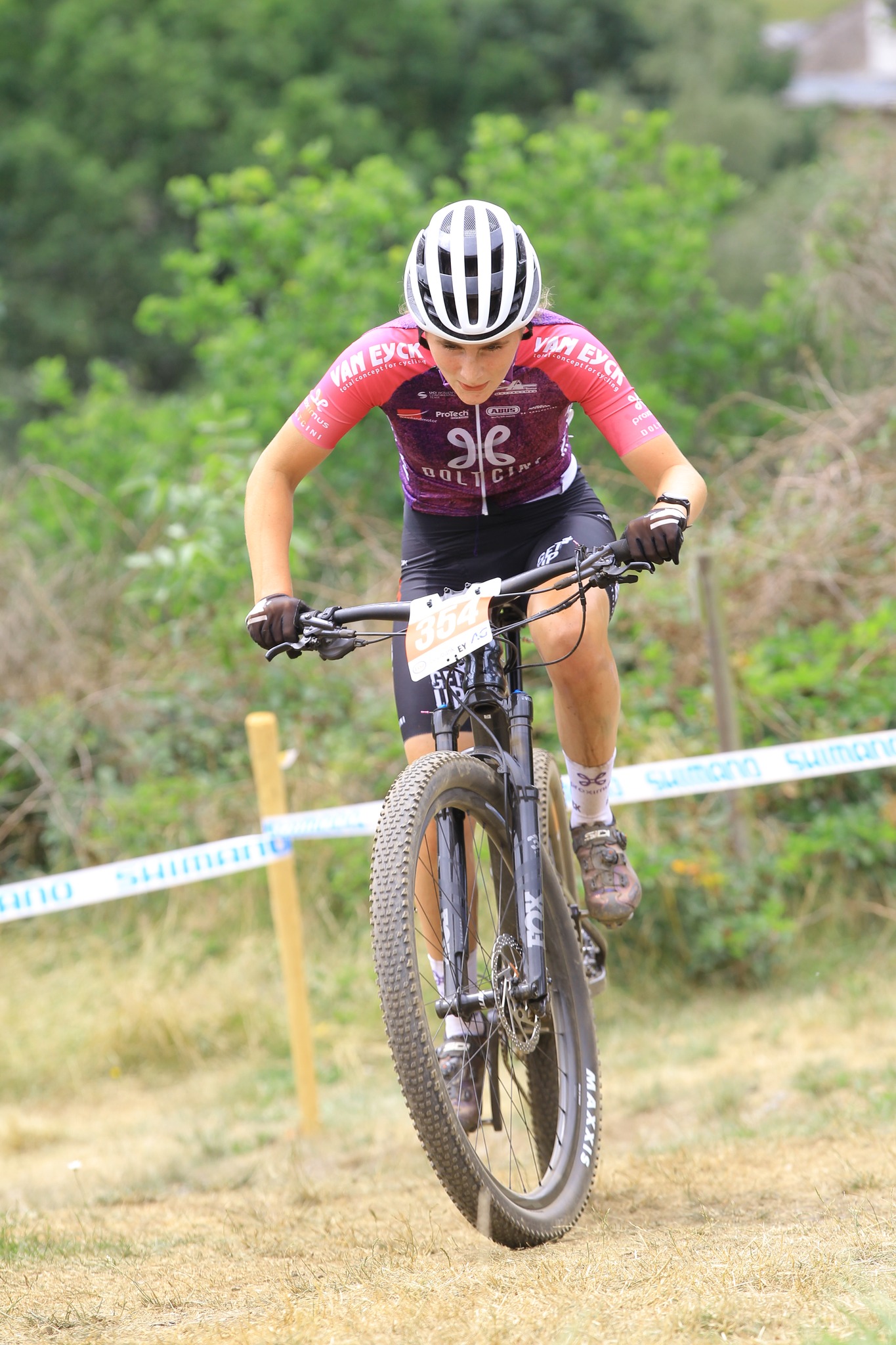 Alicia Franck behaalde zilver op Belgisch Kampioenschap Mountainbike
