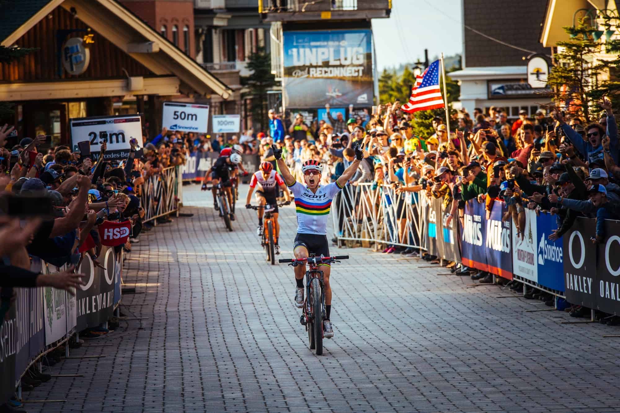 Voorlaatste Mountainbike World Series in Amerika