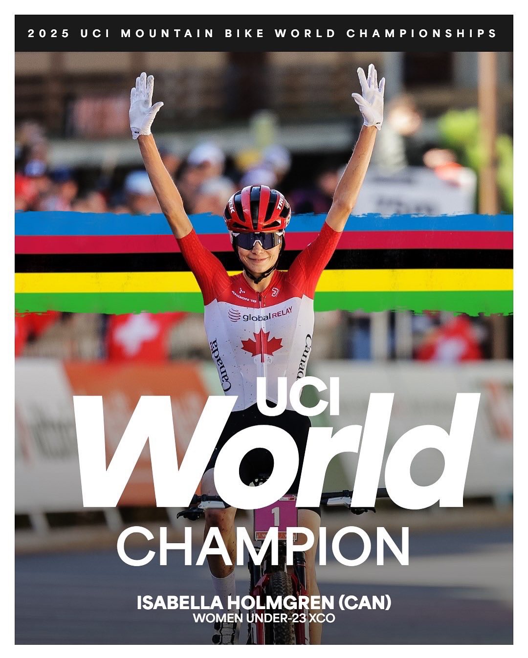Isabella Holmgren is wereldkampioene U23