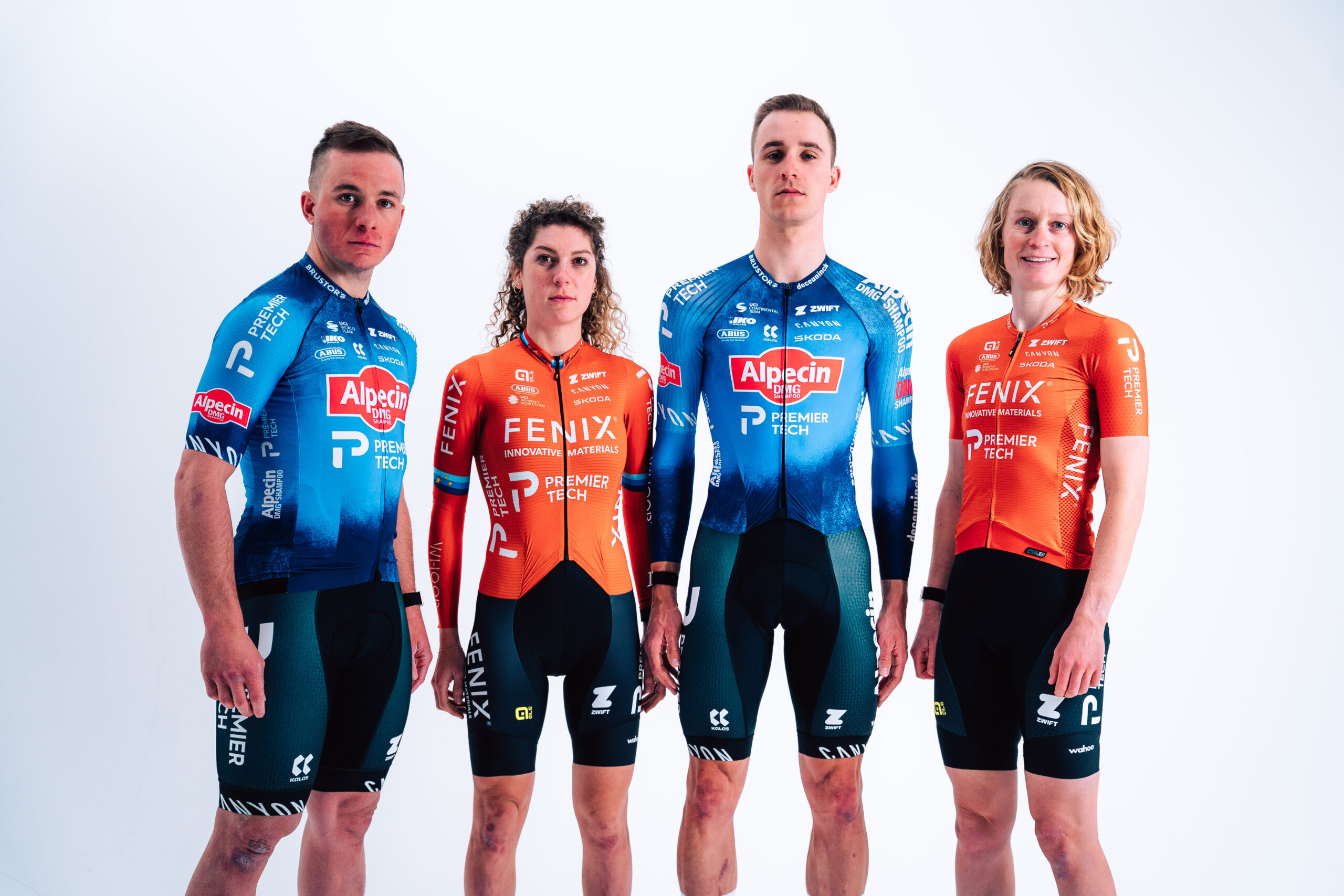 Alpecin- Premier Tech  en Fenix- Premier Tech presenteren nieuwe truien
