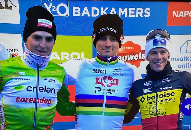 Mathieu van der Poel outstanding in Baal