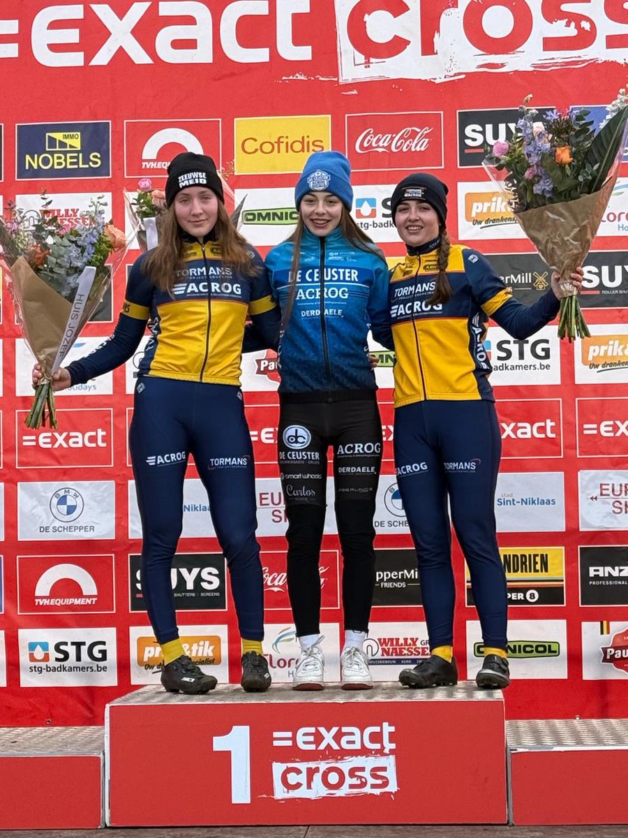 Lummense veldrijdster Zita Peeters pakt opnieuw winst in Sint-Niklaas