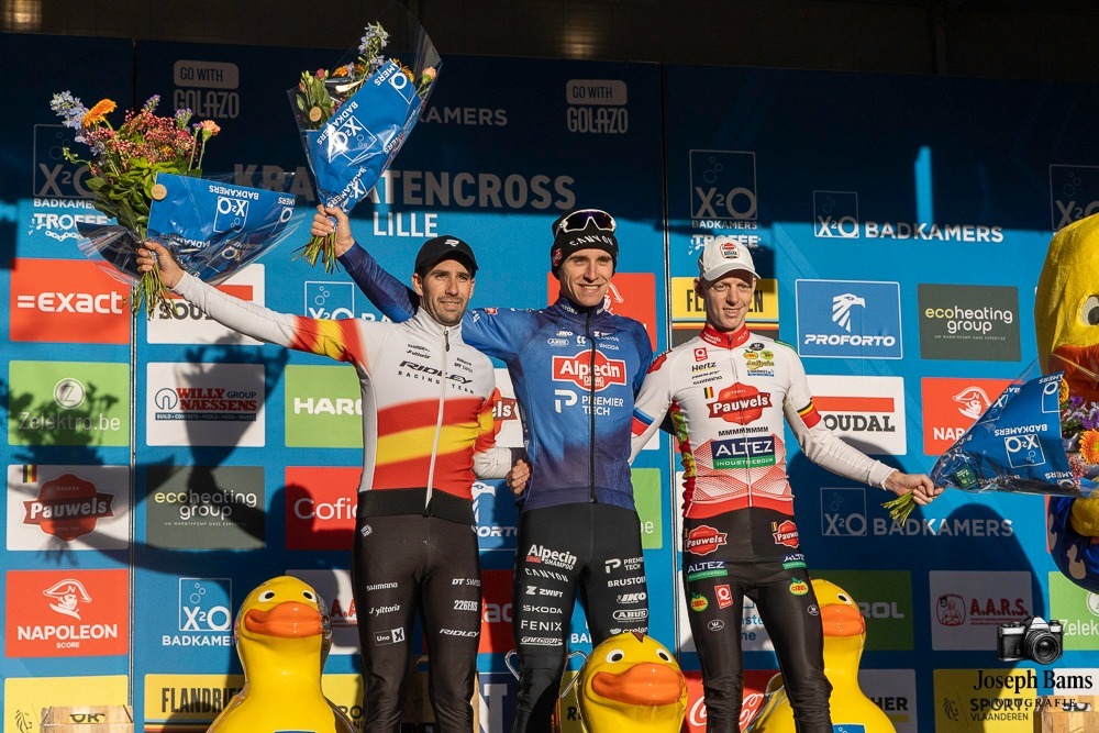 Niels Vandeputte en Ceylin Alvarado winnen in Lille