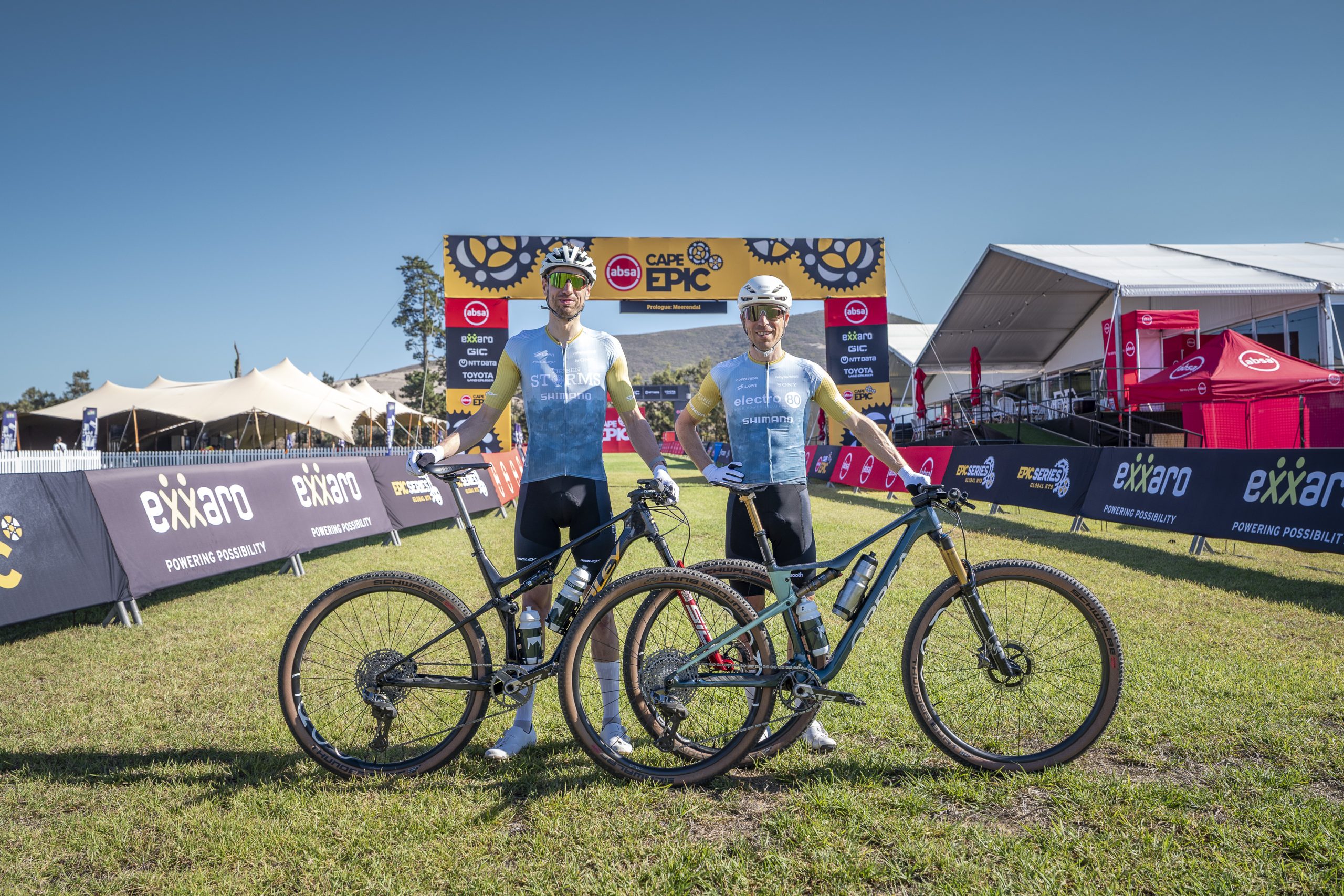 Frans Claes en Kevin Panhuyzen klaar voor Cape Epic-revanche