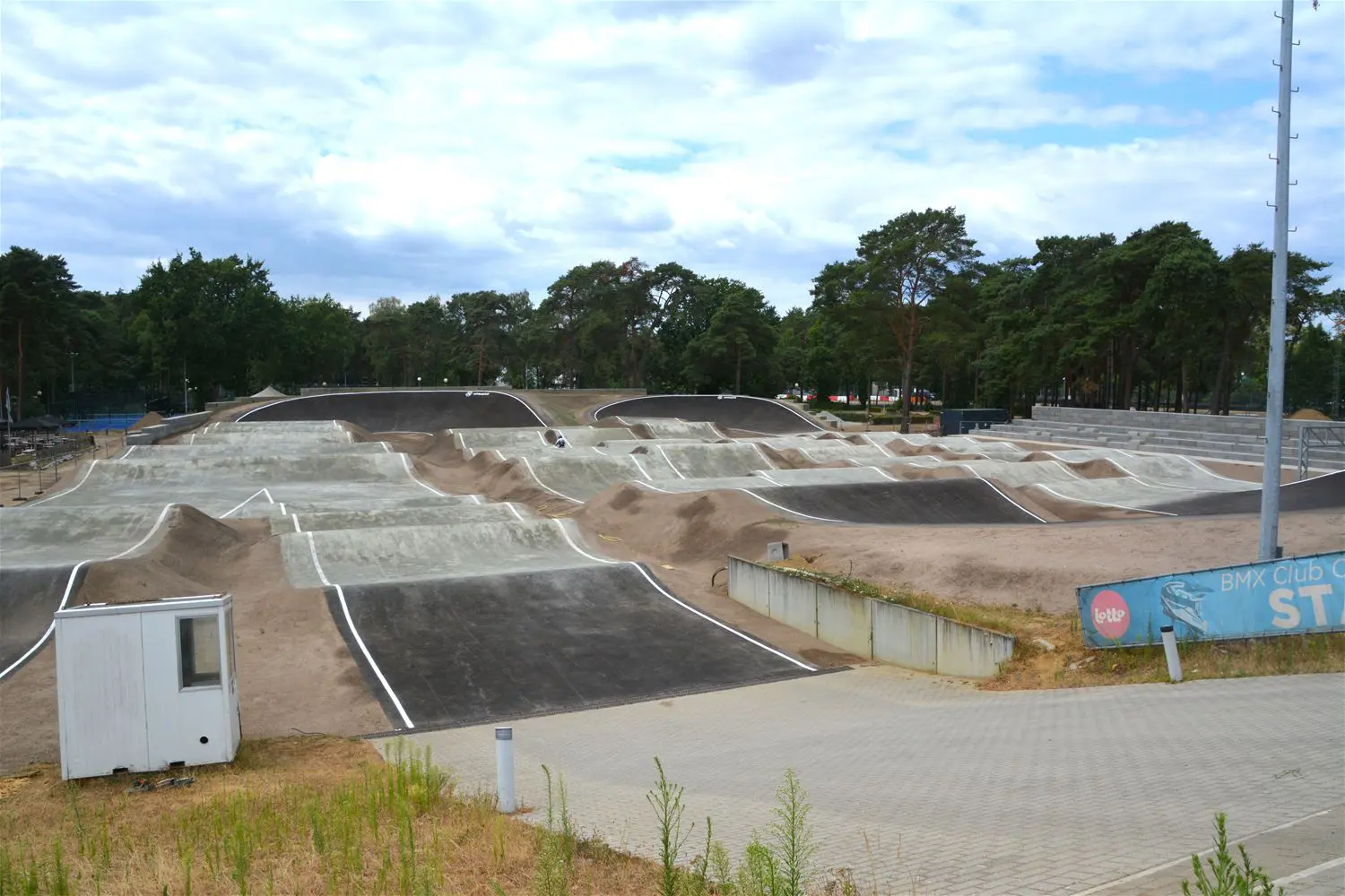 Vernieuwde BMX baan op Circuit Zolder is klaar