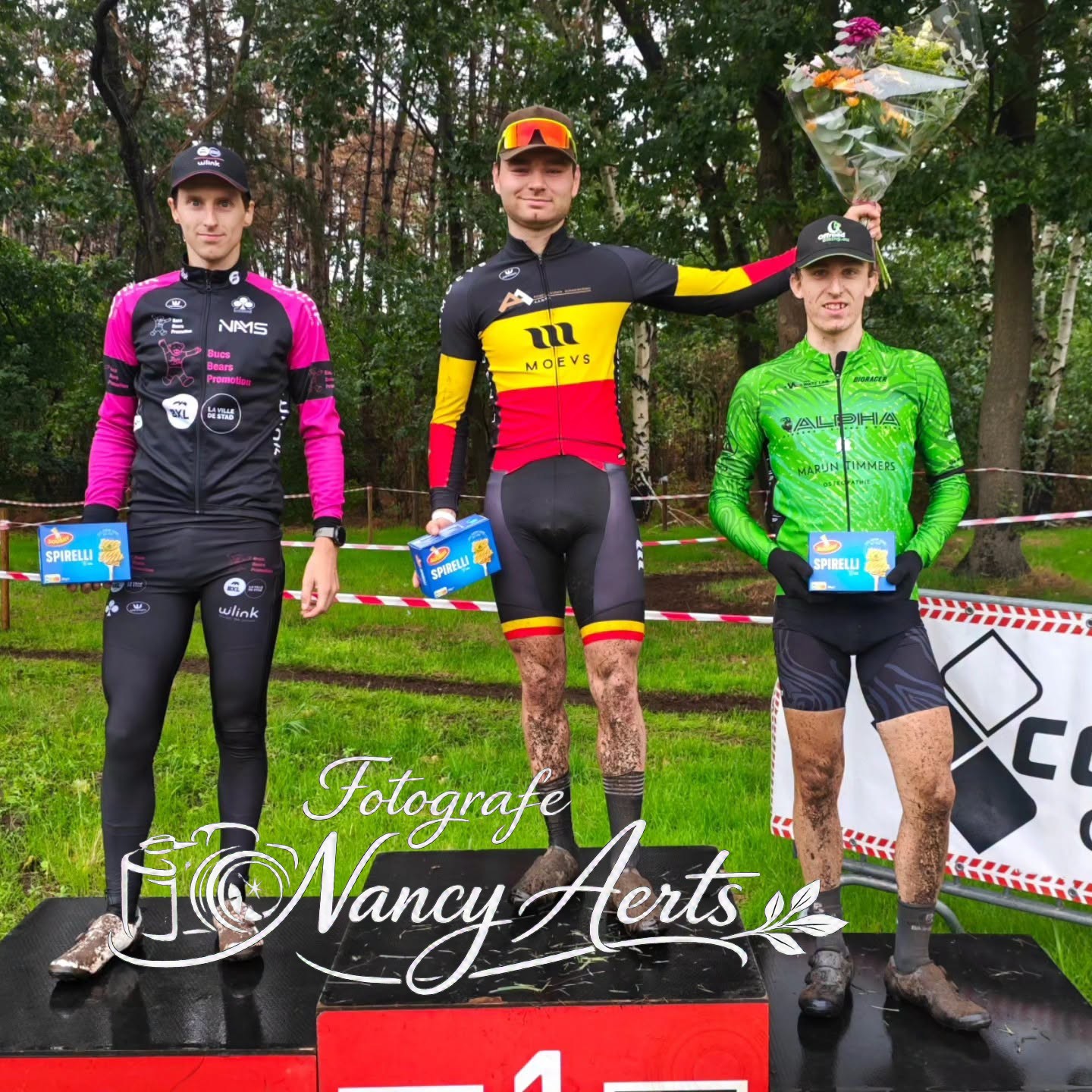 Cyclocross Wiekevorst : tweede wedstrijd van het seizoen : Björn Houben knokt zich naar een sterke derde plaats