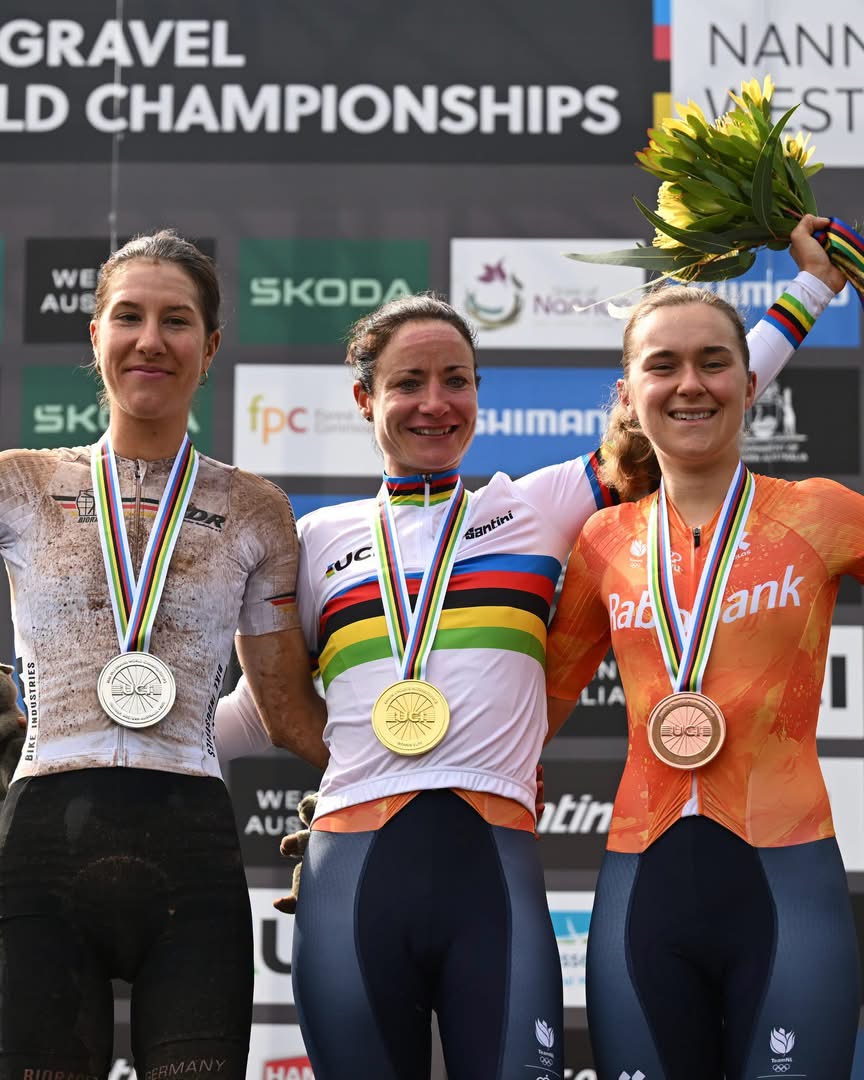 Marianne Vos is wereldkampioene gravel, haar 15 de wereldtitel